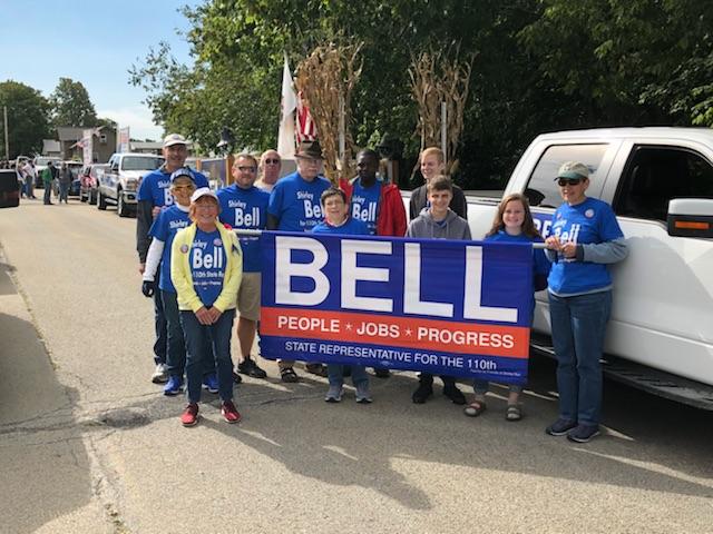 BellFor110's tweet image. Greenup Fall Festival parade!