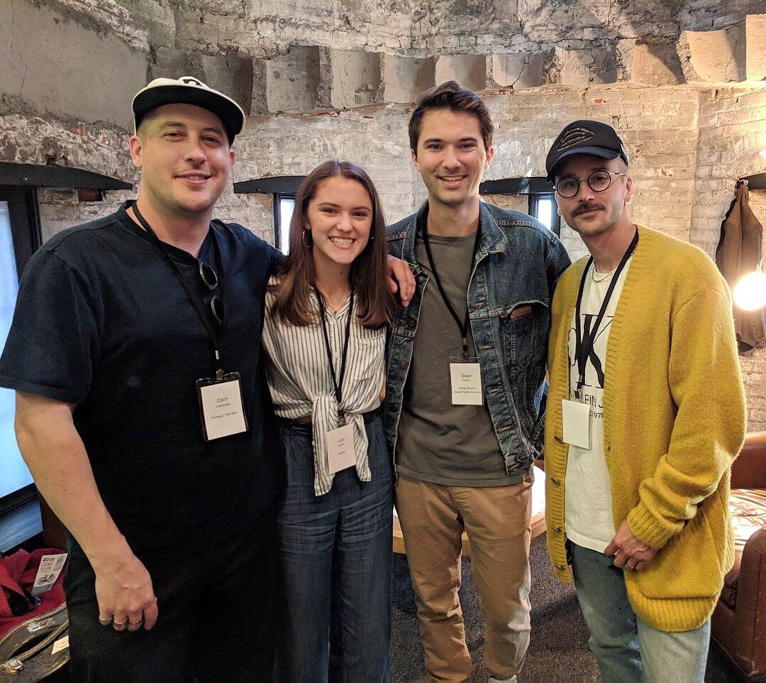 da_gehlen's tweet photo. Backstage with Zach Carothers and John Gourley of Portugal. The Man. at the Portland Creative Conference. S/o to my dad for all his hard work on another successful event.
#Cre8con2018 https://t.co/MCjFqn4aMB