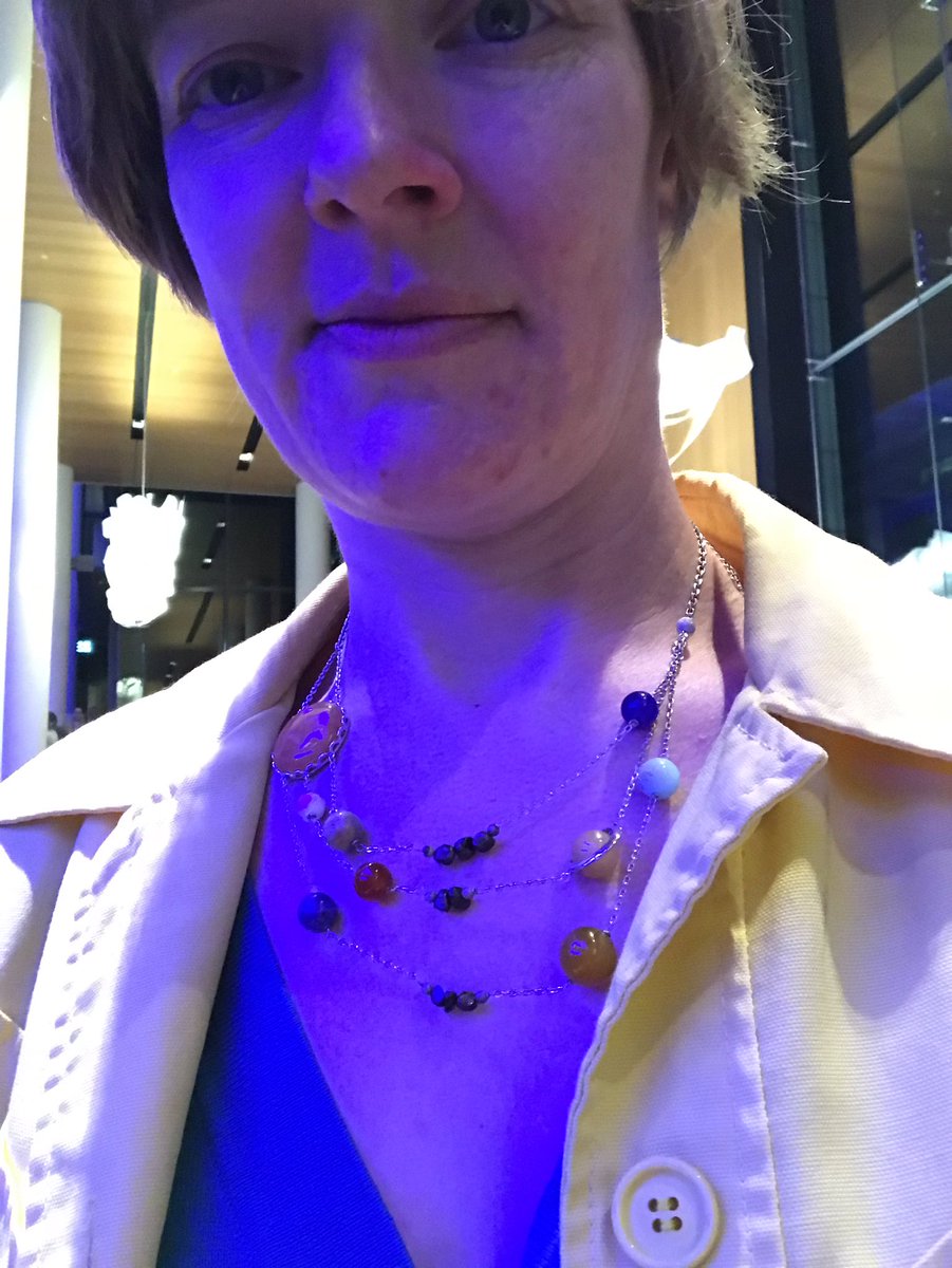carinbrat's tweet photo. When seeing @mn_orchestra play The Planets, one must wear one’s solar system necklace. https://t.co/aBBDm6vsVf