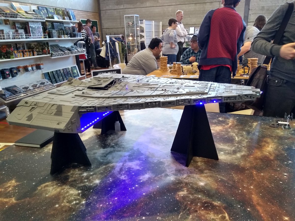 ExManus's tweet photo. #xwing #MOAB2018 #Speachless https://t.co/OsfxStFmBW