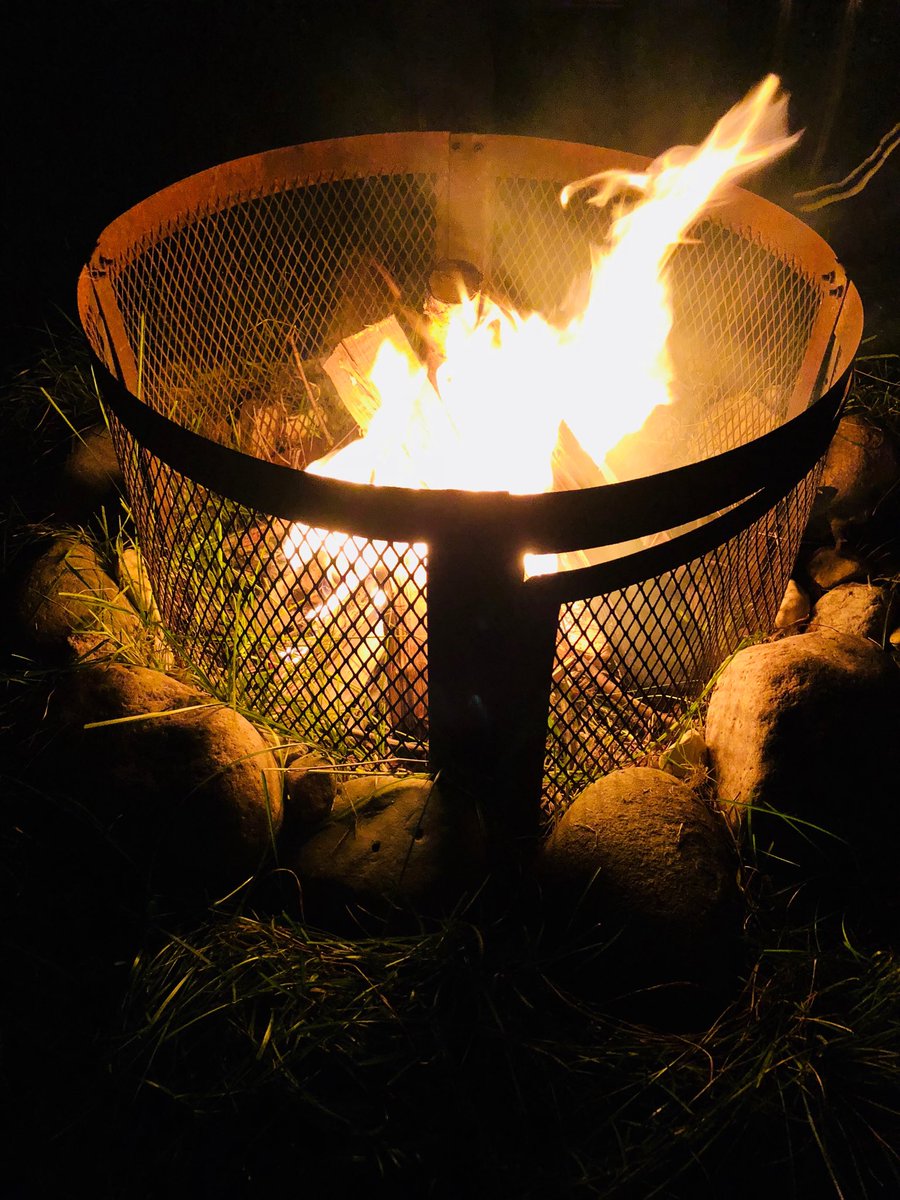 RynoC84's tweet photo. First Fire of the Fall Season!! https://t.co/TSEOWQ2Nge