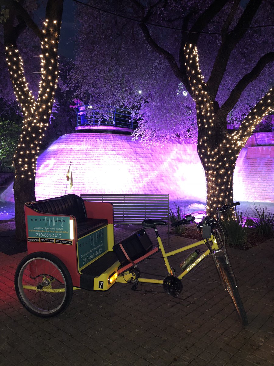 SAPedicabs's tweet photo. @SAPedicabs in da hose, yo! #SATX https://t.co/kpGAvIIcsa