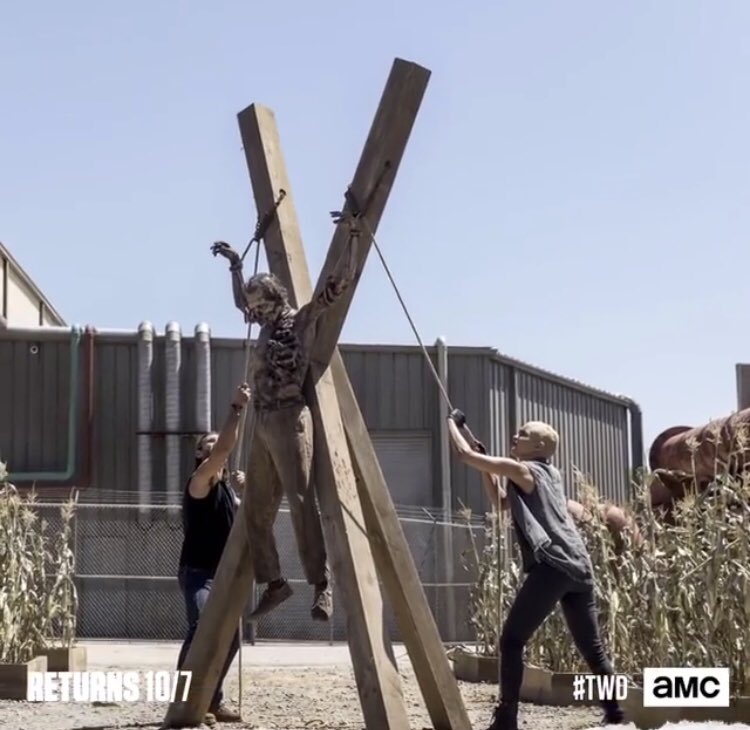 It’s almost #TWD season. Caption this. 10.7 #TheWalkingDead ☠️