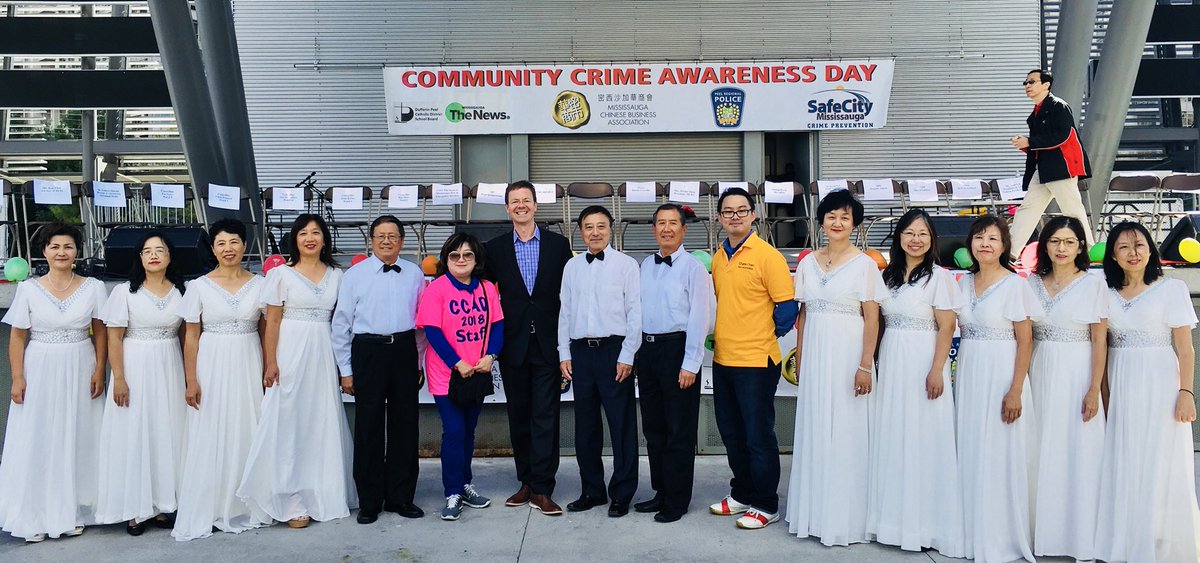SvenTrueNorth's tweet photo. The #Mississauga Chinese Business Association organized the 2018 Community #Crime #Awareness Day. An important event with all levels of government in attendance! TY @Winniefung888 for inviting me! #CCAD2018 @McbaCanada https://t.co/6ZGE7sBTXb