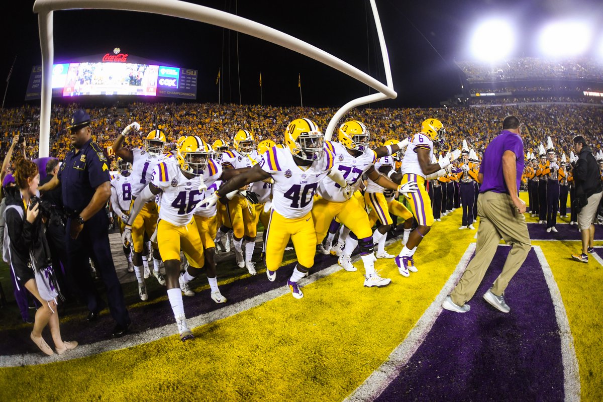 LSU Football tweet media