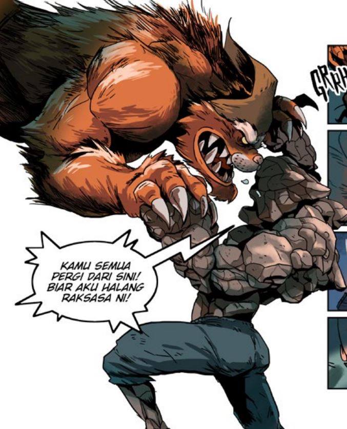 adifitri33's tweet image. Hello, I'm AdiFitri from Shah Alam, #Malaysia. I'm the writer/artist of Taubat Si Tanggang, published by @komikmaple . It's an all-ages action adventure limited series reimagining characters from Malaysian #Folklore in a shared world. #komikkomik