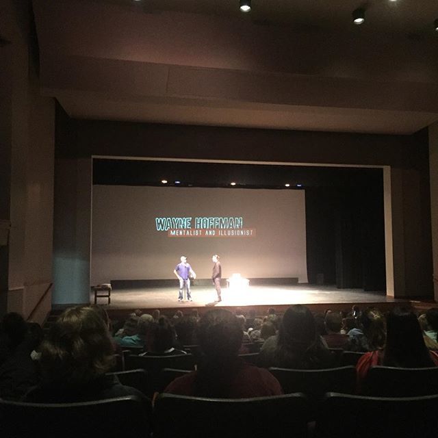 srdill's tweet photo. Watching @waynehoffman mystify the audience here @cotteycollege. Heβs pretty good, got to admit! .
.
.
#entertainment #entertainer #college #student #campus #nevadamo #missouri #midwest #talent #mindreader https://t.co/whTGpUdJuH https://t.co/GnciBWzUwp