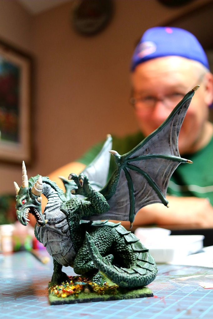 Check out results from my very first miniature painting! Learned from the best - the one and only Rob O. <a href="/seahawk860/">robs tabletop world</a> <a href="/UndeadViking/">Lance Myxter</a>