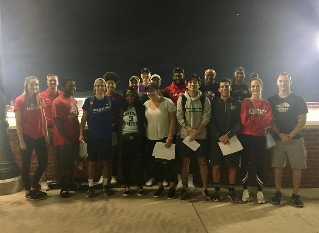 LU_SETM's tweet photo. Everyone had a great time during Sport Management Night at the @LibertySoccer game tonight. Thanks for having us! https://t.co/oSE6c7xRV1