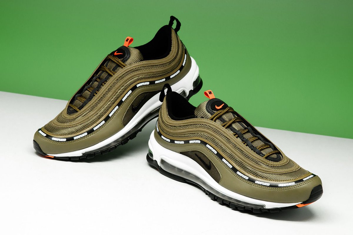 air max 97 undefeated olive green