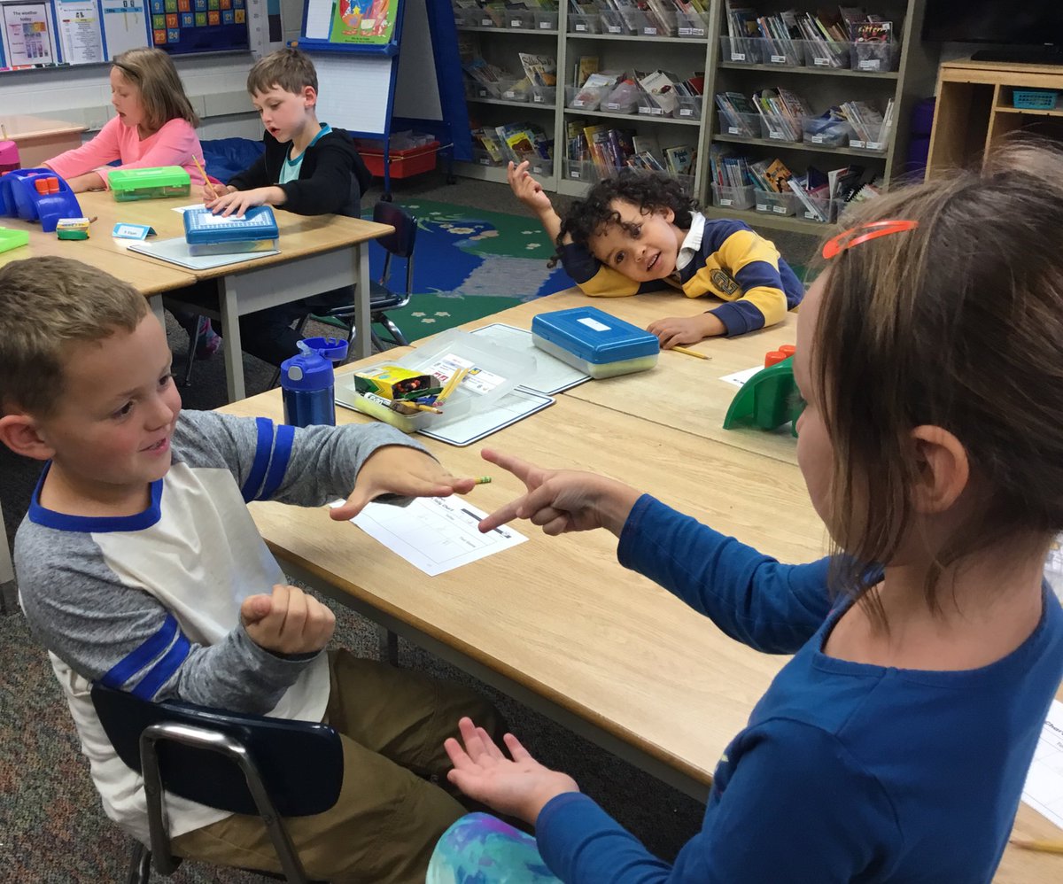 ChipGrover's tweet photo. Mrs. Grover’s first graders played “Rock, Paper, Scissors” to learn how tally marks are made and how they can be helpful. @NorthCreekElem #ncecsd #CSDcriticalthinking https://t.co/7suBoHiccH