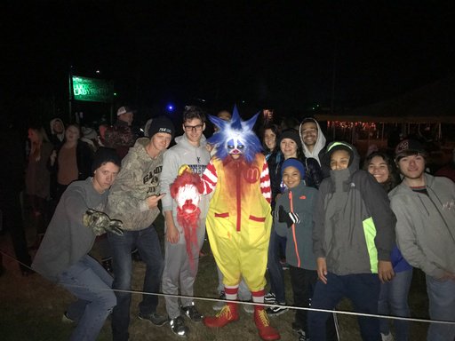 You’ll never eat fast food again #Halloween,#Hauntedhouse