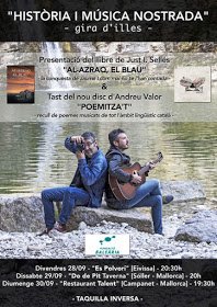 CompanyStas's tweet photo. #30setembre
11:30h @TROBADORETS a Aielo de Malferit

12h @ninadinamita &amp; la #SwingMilicia i
19h @polockband al #FoiosLittleFest

12h @LaPOPtwitt a #Montesa

13h @PauAlabajos a #Ripollet

13h #ViBlau a #València

19h #DaniMiquel a CCultura #Xeresa

19:30h @AndreuValor a Campanet https://t.co/GbMYxT4Oej