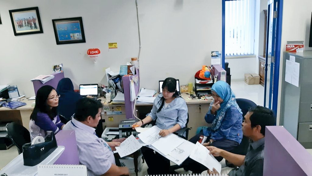 PPSNizam_Jkt's tweet photo. 28/9. Mengetahui konsistensi penerapan ISO 9001:2015 di #PPSNZJ , QAI Ind melakukan Audit Eksternal ke pelayanan. @mzulficar @djpt_kkp https://t.co/HEjECdS7yH