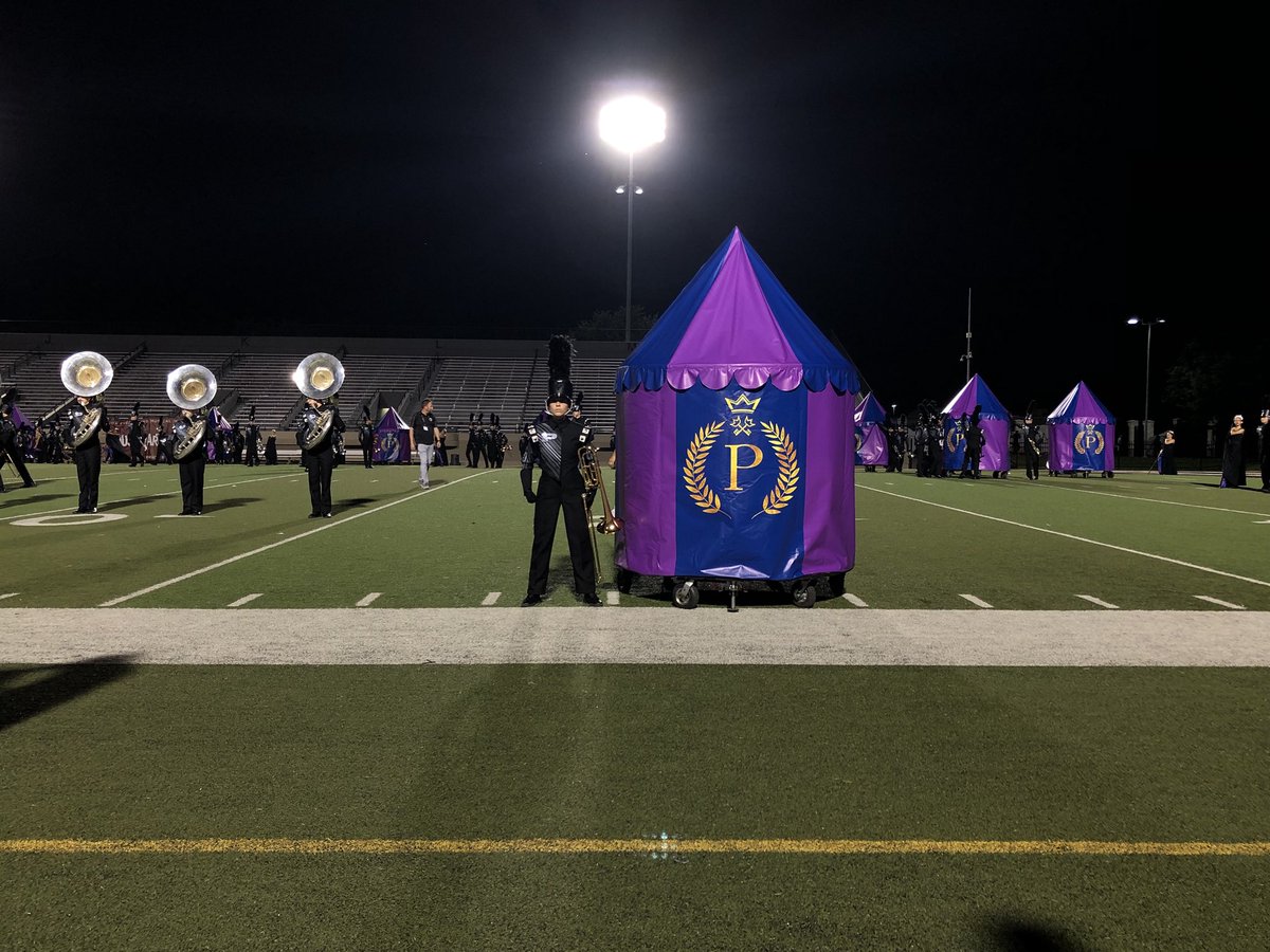 HEBMarching's tweet photo. Prosper did a “Royally” good job!! Wonderful performance! https://t.co/1oVtb42MF2