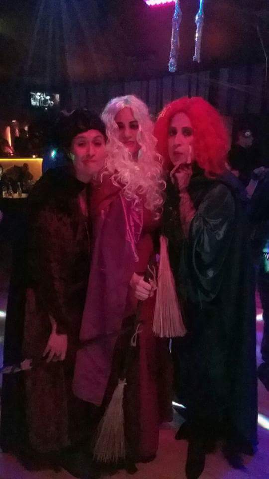 joecata2's tweet photo. @people Me and my sisters paid homage to it last year.  It was a dream come true! Homemade costumes!! https://t.co/yH25Y9r0Zv