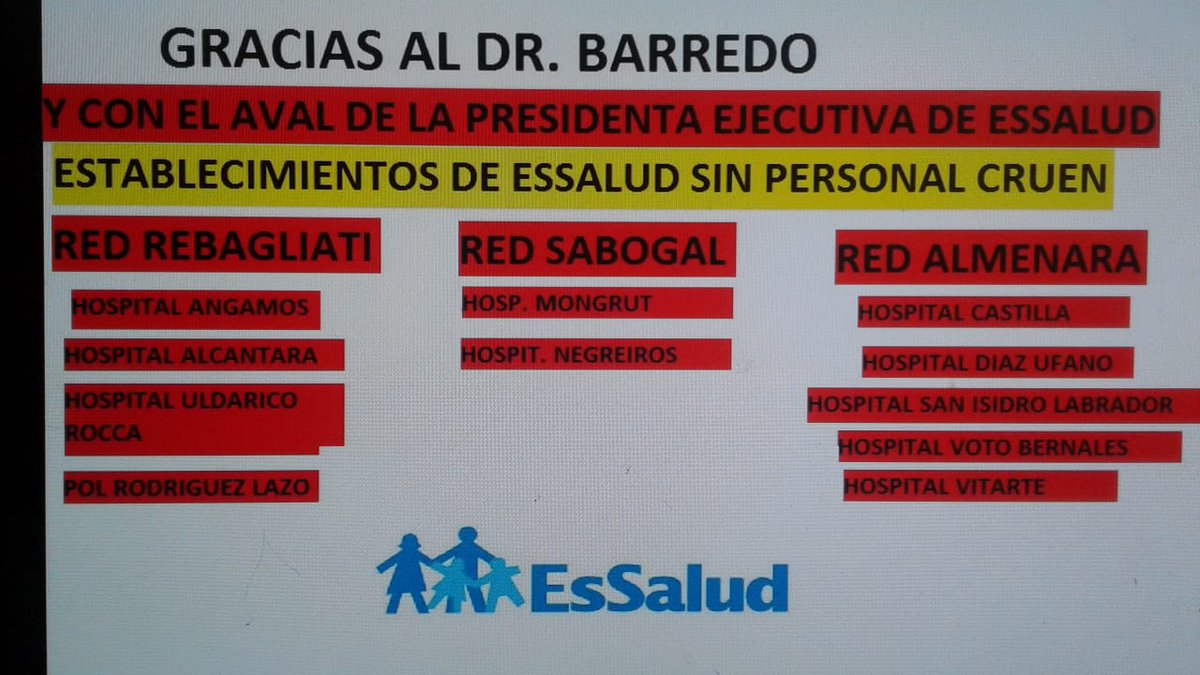 Fiore58229107's tweet photo. @FioreMolinelli la desarticulacion y desactivación #CruenEsSalud afectara a miles de aseguados en condiciones de emergencia #Interhospitalario #Prehospitalario 
 #GraciasCruen por ser modelo de monitoreo y coordinacion en el #Perú https://t.co/TbtksosAZ8
