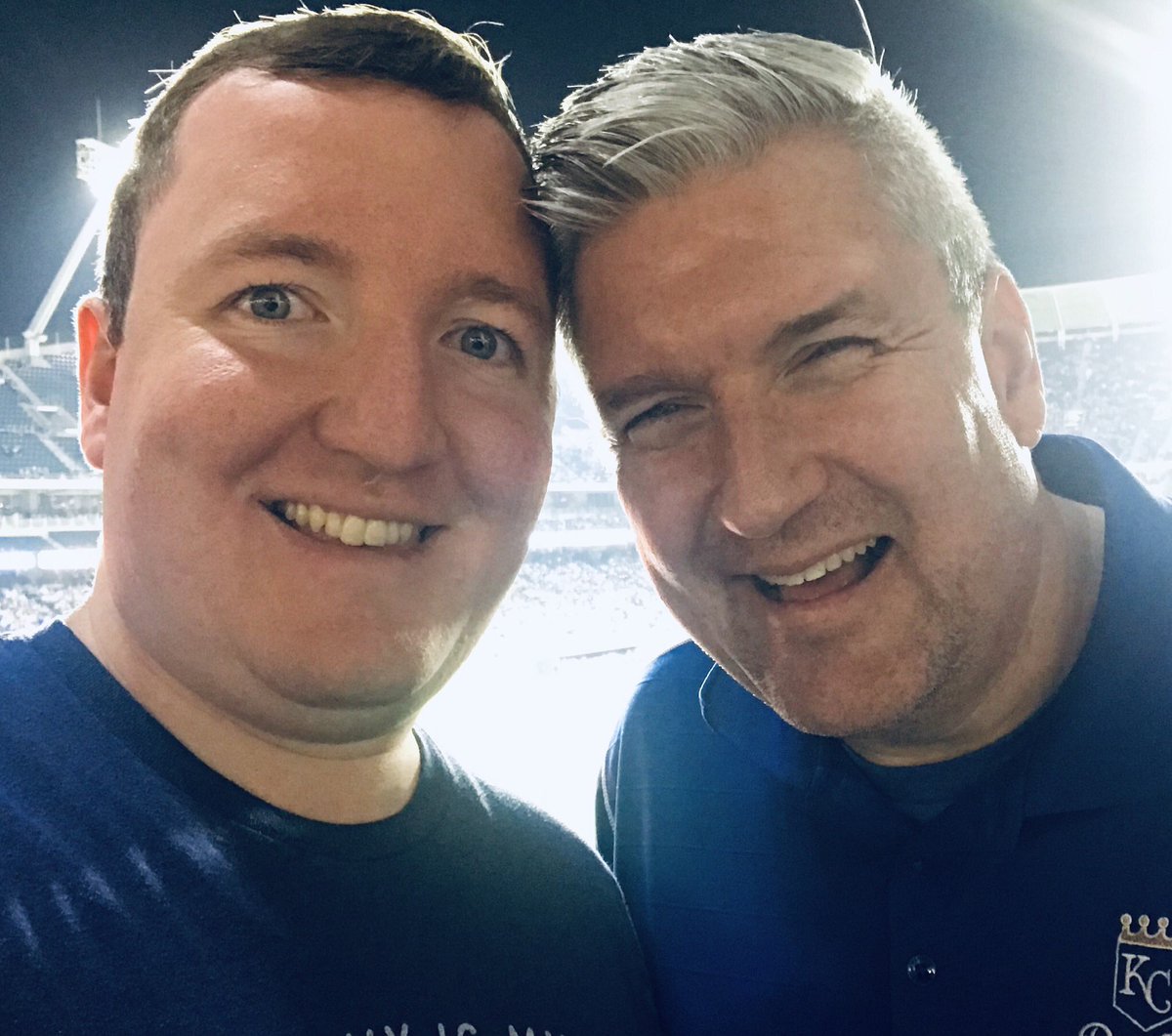 Beautiful night at The K with Adam! Let’s GO ROYALS!!!@Royals <a href="/MLB/">MLB</a> #ILoveThisGame 

Outstanding WIN