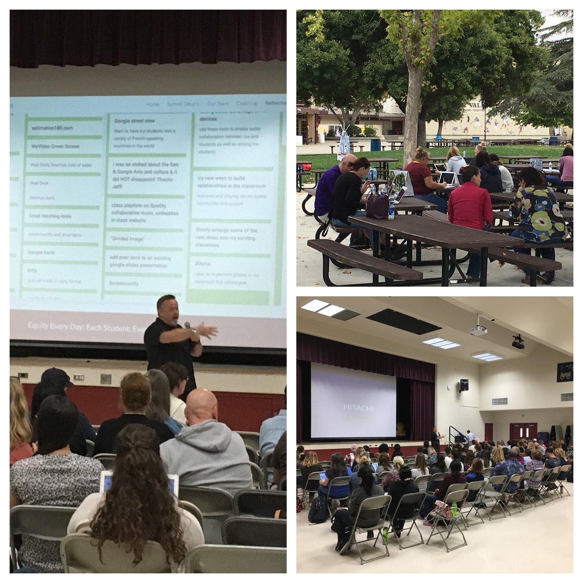 Ken__Rocha's tweet photo. #PUSDedu learns at our custom #edtechteam summit #Saturday #tech #equity #techquity #BetterTogether @jheil65 @k_shelton @lhighfill @ScottPadway @ALittle_Math https://t.co/DHT0BvkABv
