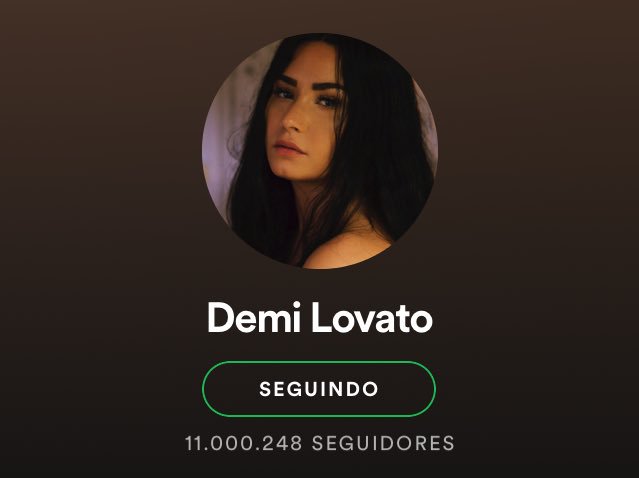 dlcharts's tweet photo. Demi Lovato surpassed 11 million followers on Spotify.✨ https://t.co/yHjIYtbAWT