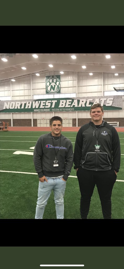 BrandonMFloyd's tweet photo. Great game day at Northwest Missouri State! Thanks @NWCoachBC for the invite! #GoBearcats https://t.co/cXte7zahm4