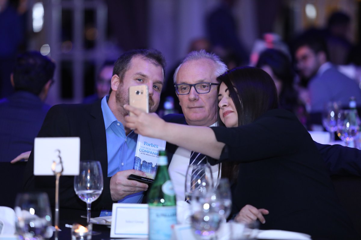 ForbesME's tweet photo. Attendees at Forbes Middle East’s Top Real Estate Companies In The Middle East 2018 capturing memorable moments at the event and sharing them with the rest of the world. #forbesmiddleeastevents #forbesmiddleeast #toprealestatecompanies https://t.co/rQWbQkqVa9