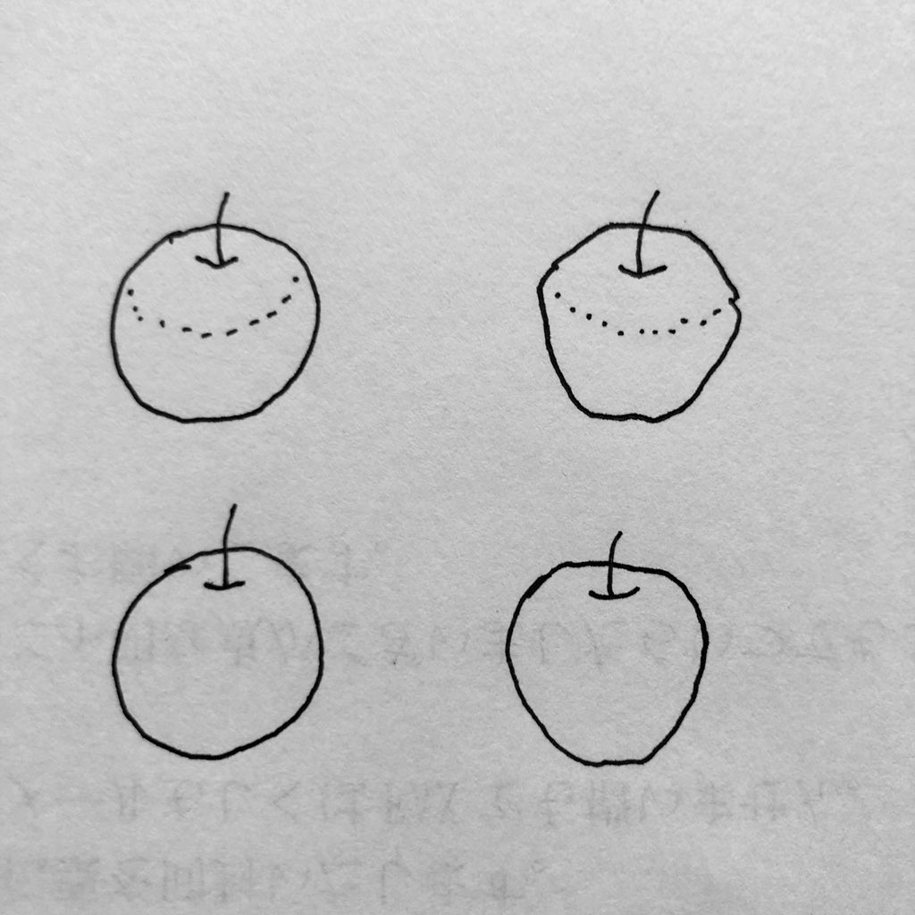 リンゴの絵は五角形をベースにして描くとリアルになる理由がリアルだった Togetter リンゴの絵は五角形をベースにして描くとリアルになる理由がリアルだった Togetter