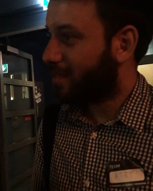 IgniteZurich's tweet photo. atefsarraj was Friday night with us and he shares his impressions of the evening #ignitezurich kraftwerk_zurich #kraftwerkzurich #publicspeaking #publicevent #zurichnightlife #enlightenment #zurich_switzerland https://t.co/12mqU4REOg
