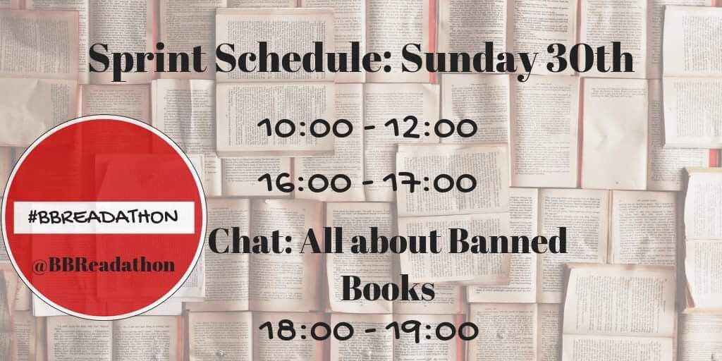 BBReadathon's tweet photo. It’s the last day of the #BBReadathon 😞 We’ll be ending as we started, with a #readingsprint starting at 10 am (U. K. time)!
                          📚⛔️📚
There will also be a sprint at 4pm and, very excitingly, a #TwitterChat at 6pm. If you can, come and join us! https://t.co/3TBH0dnRhx