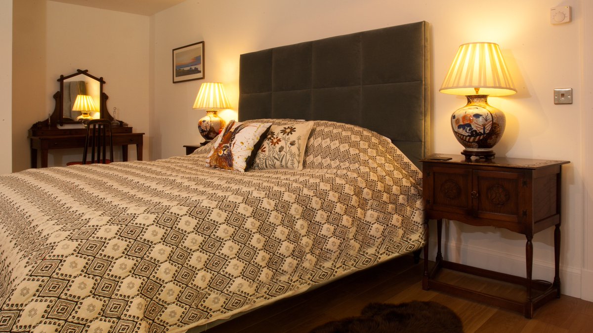 Our master-suite. Space to get away from it all!  Who doesn't want to curl up in an enormous bed with a cup of tea this time of year..  20% off remaining November bookings. Get in touch!  <a href="/SundayTimesScot/">The Sunday Times Scotland</a> <a href="/VisitScotland/">VisitScotland</a> <a href="/Cool_Cottages/">CoolCottagesScotland</a> @hiddenscotlands <a href="/VisitCairngrms/">VisitCairngorms.com</a> <a href="/sawdays/">Sawday's</a>