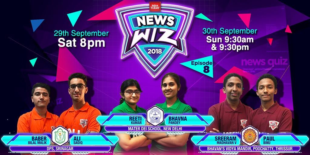babubasu's tweet photo. If you'd like to experience T20 type excitement, including last ball heroics, catch this crackling cliffhanger of a quiz encounter, which goes down to the wire in a way never before, between top teams of the country. At 9.30 am &amp; again at 9.30 pm today @IndiaToday TV https://t.co/SCQUofiTEx
