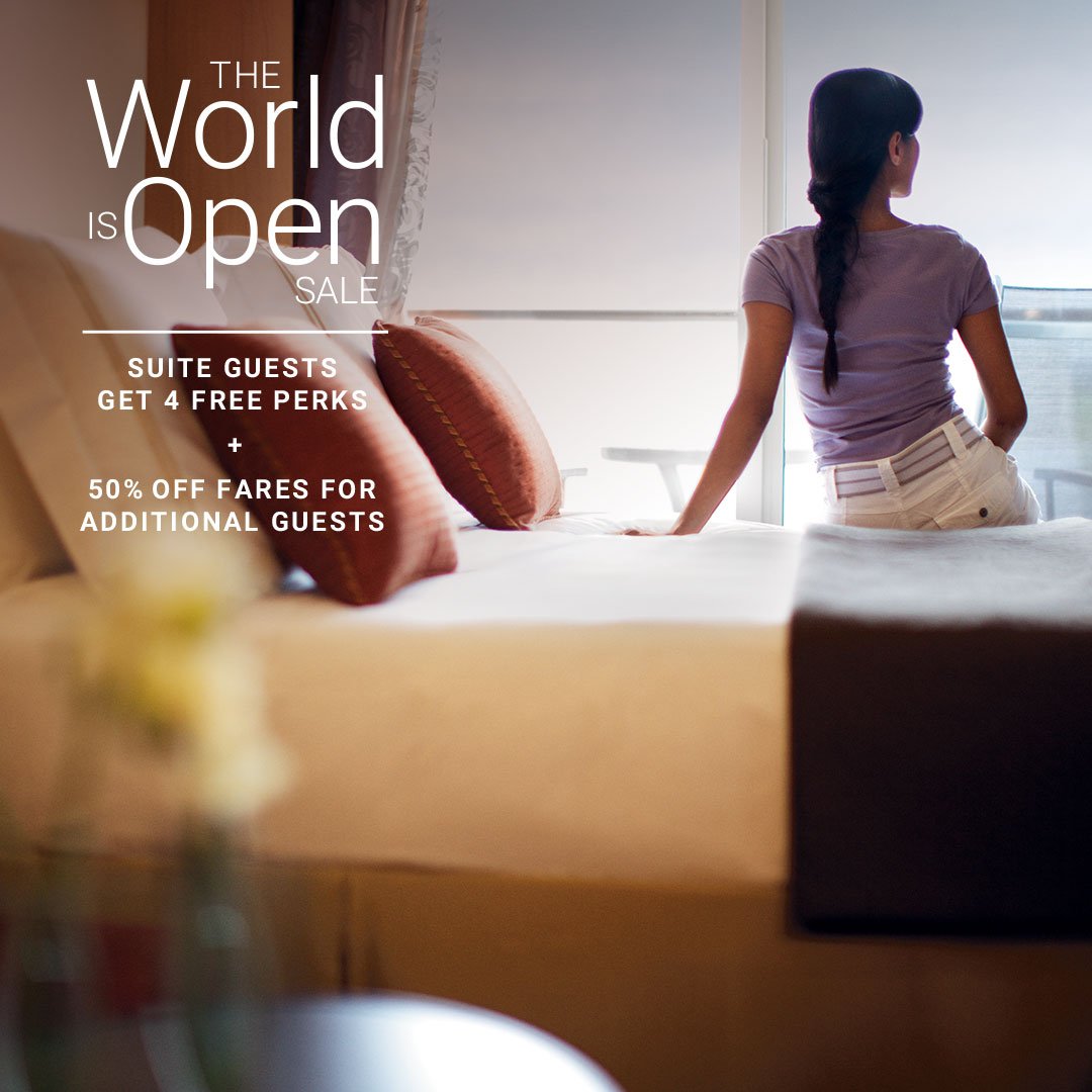 CelebrityCruise's tweet photo. #SuiteSeptember isn’t the only time to take advantage of our amazing Suite Class perks.
Take the vacation you deserve:: https://t.co/ayWNvUoZlv https://t.co/AUcQzDGABc