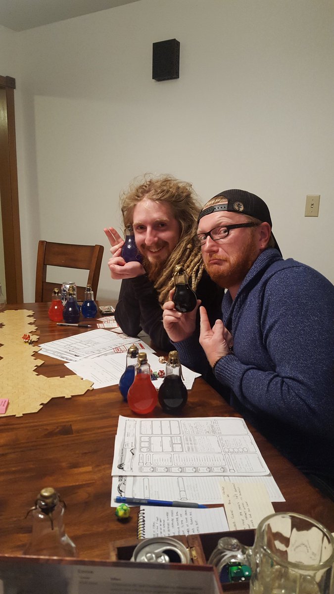 JonGray's tweet photo. Now, they drink, potions. https://t.co/UTqDu1JPI2