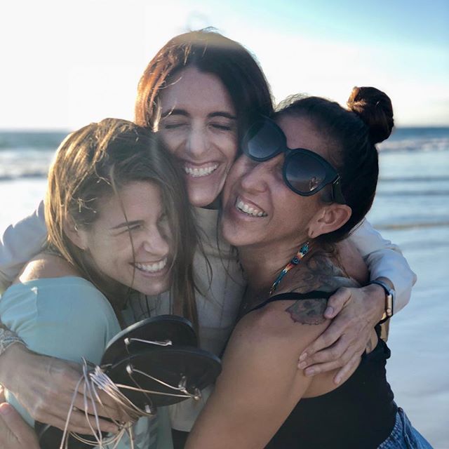 drmelodymoore's tweet photo. Thanks @cjyogav and @anitazakhavan for being guests at our first dinner party tonight, for the sweet hugs, and the warm welcome to my @courtw32. You two are treasures. #sisterhood #beachwalk #otmfamily #offthemat #yogateacher #sunset #california #beachli… https://t.co/ewUtzhQheu https://t.co/knhWhmt121