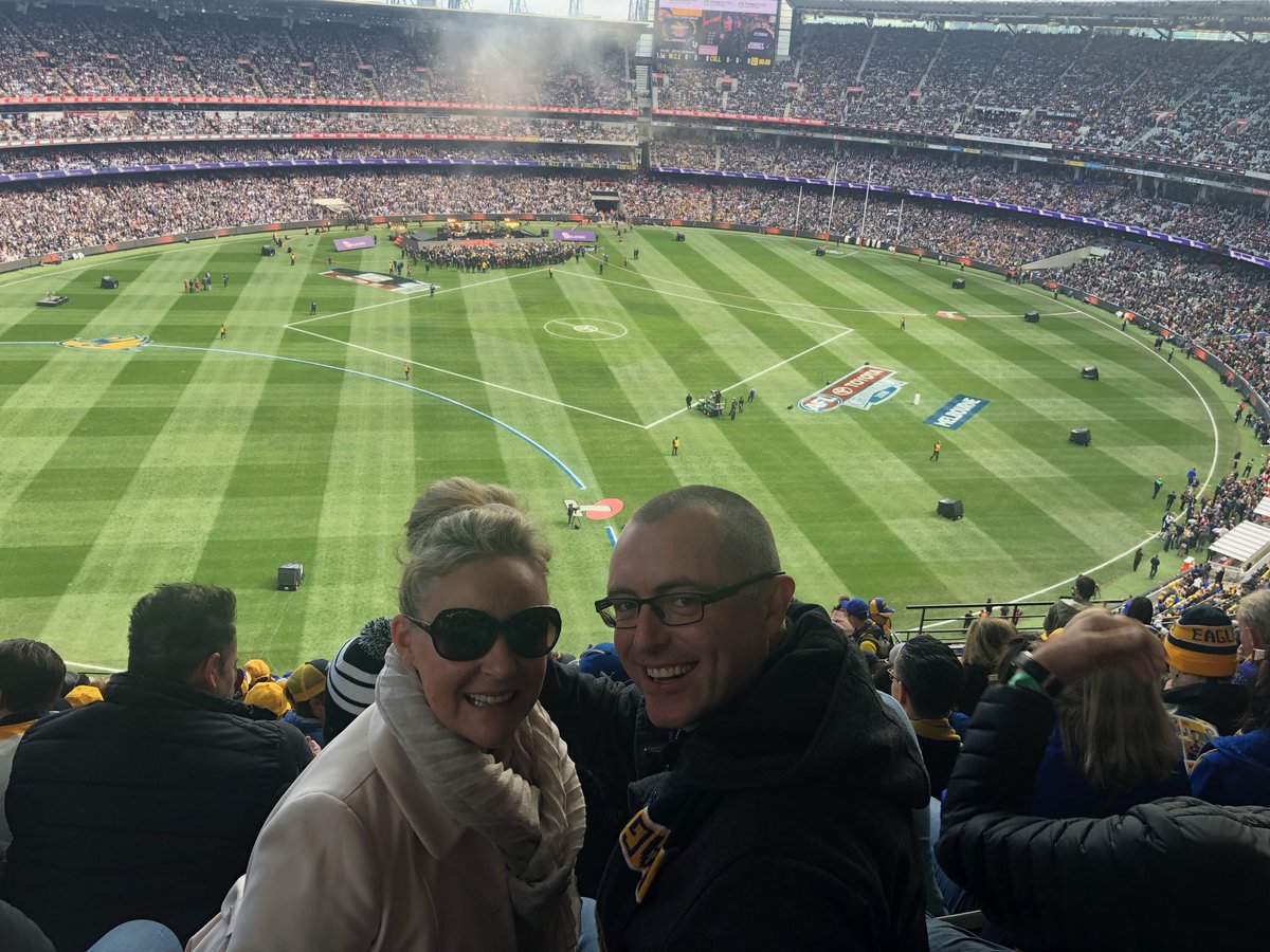jmort77's tweet photo. Another amazing CCA weekend with awesome customers and @KJ158. The game wasn’t half bad either 💙💛 https://t.co/Xif0uMTRxA