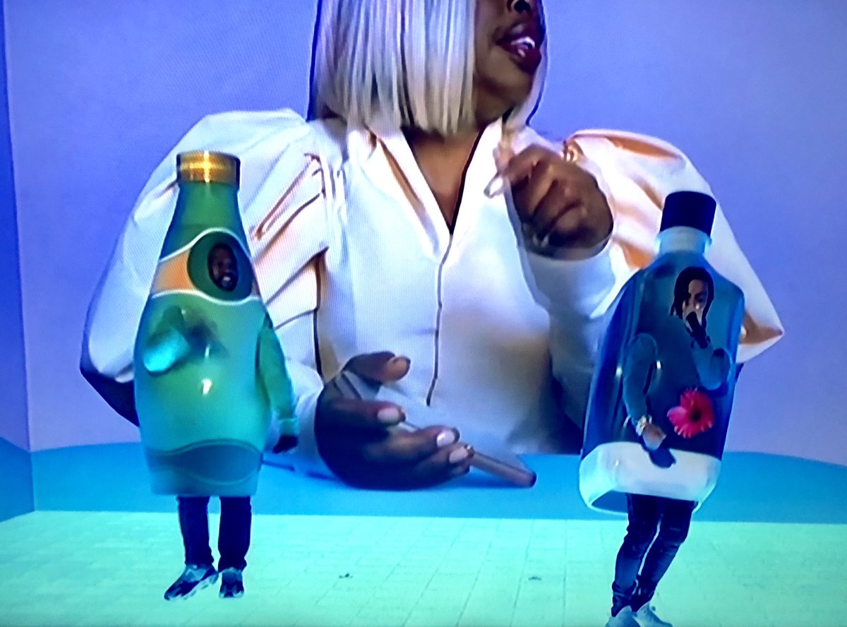 GOT MY #HALLOWEENCOSTUME! Question is who’s gonna be the STILL to my SPARKLING? #IloveIt #SparklingorStilll #SNL #Ye #LilPump