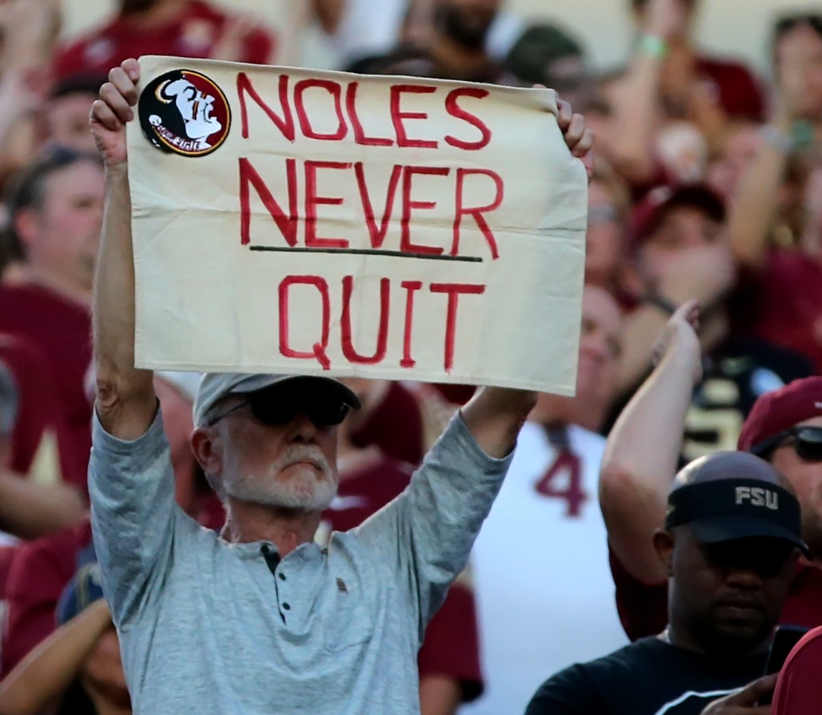 FSUFootball's tweet image. Message. 

#DoSomething