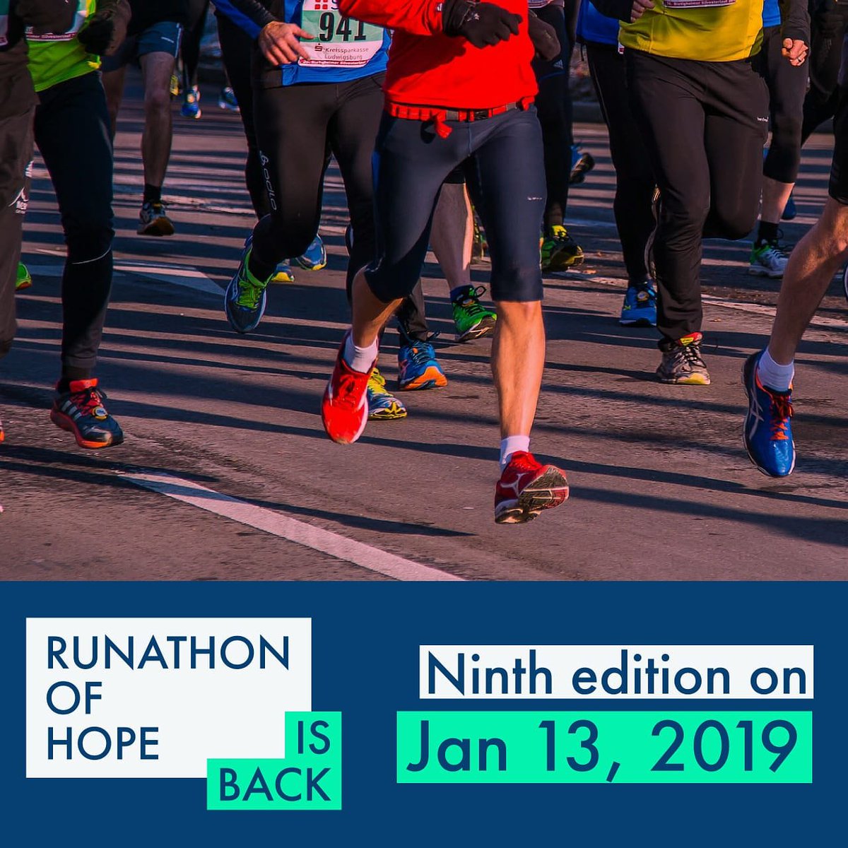 RunathonofHope's tweet photo. Gear up Puneites, 
Runathon is on its way!
Having completed 8 editions so far, this long distance race is all set to step into another endeavour.
Be a part of hope, be a part of change.
STAY TUNED!

#runathon #runathonofhope2019 #marathon #running #race #rotaryclub #celebconnect https://t.co/FflFs9cCXx