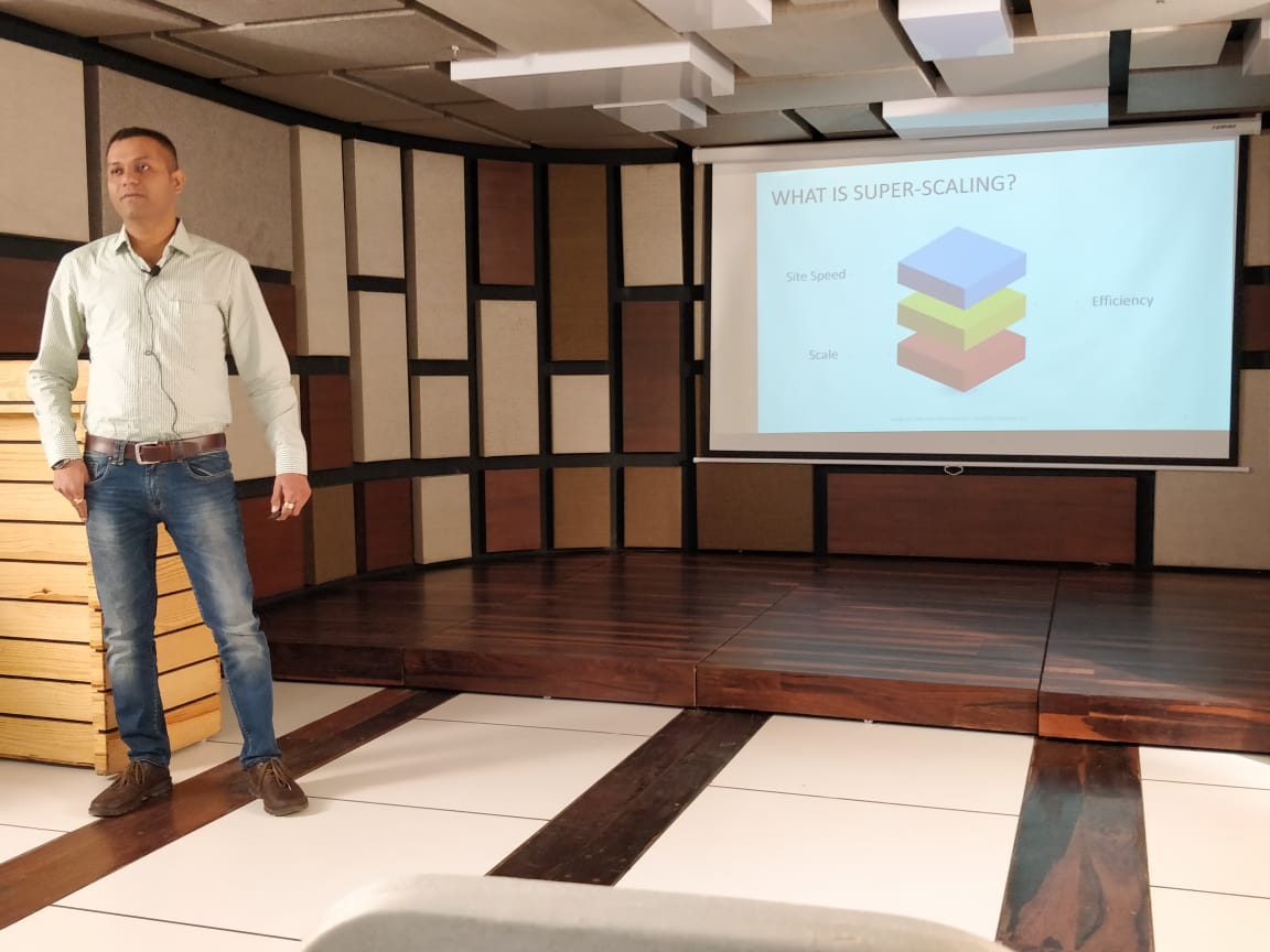 krishtechnolab's tweet photo. Knowledge sharing on Super Scaling your #Magento Stores with enhanced Site Speed, Efficiency and Scalability by Kunal and @ravi939 at #MagentoMeetupAhd @magento @Adobe https://t.co/kpPUpQOVlP