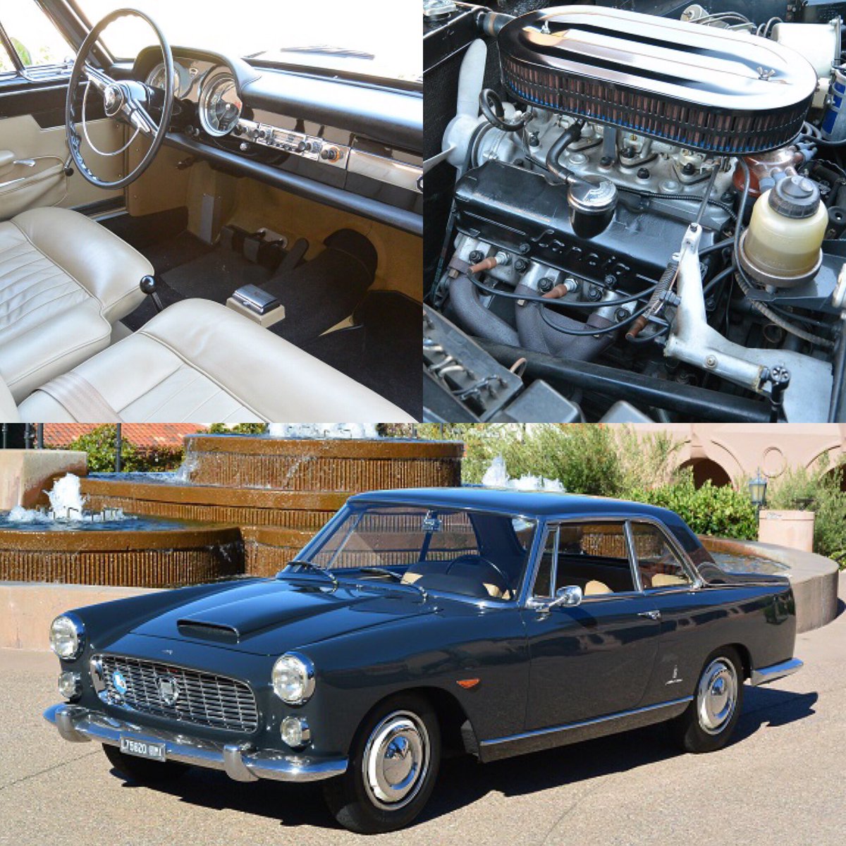 LVGarage702's tweet image. 1963 LANCIA FLAMINIA PF COUPE #blackhawkcollection #blawkhawk #lancia #flaminia #coupe #classiccar #classiccars #danville #california