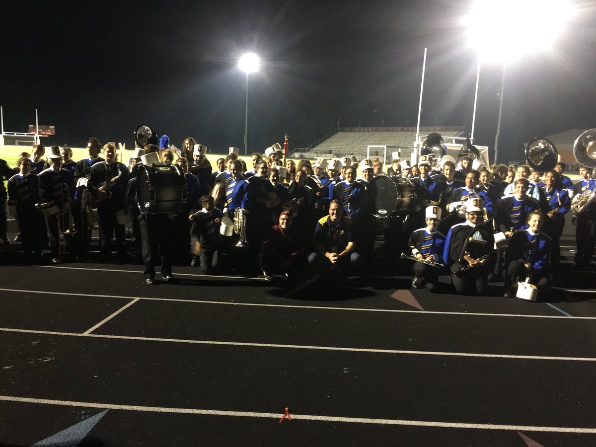 LCHSMarching's tweet photo. Marching Raiders completed at 3 Competions today.

Marine Corp Invitational in Annapolis First in class. 
Leesburg Heritage HS with First place and Grand Champion. #3 Rockridge HS with another First place and Grand Champion!!! Go Raiders🎹🎼🥁🎷 https://t.co/1BfvVNBrzT