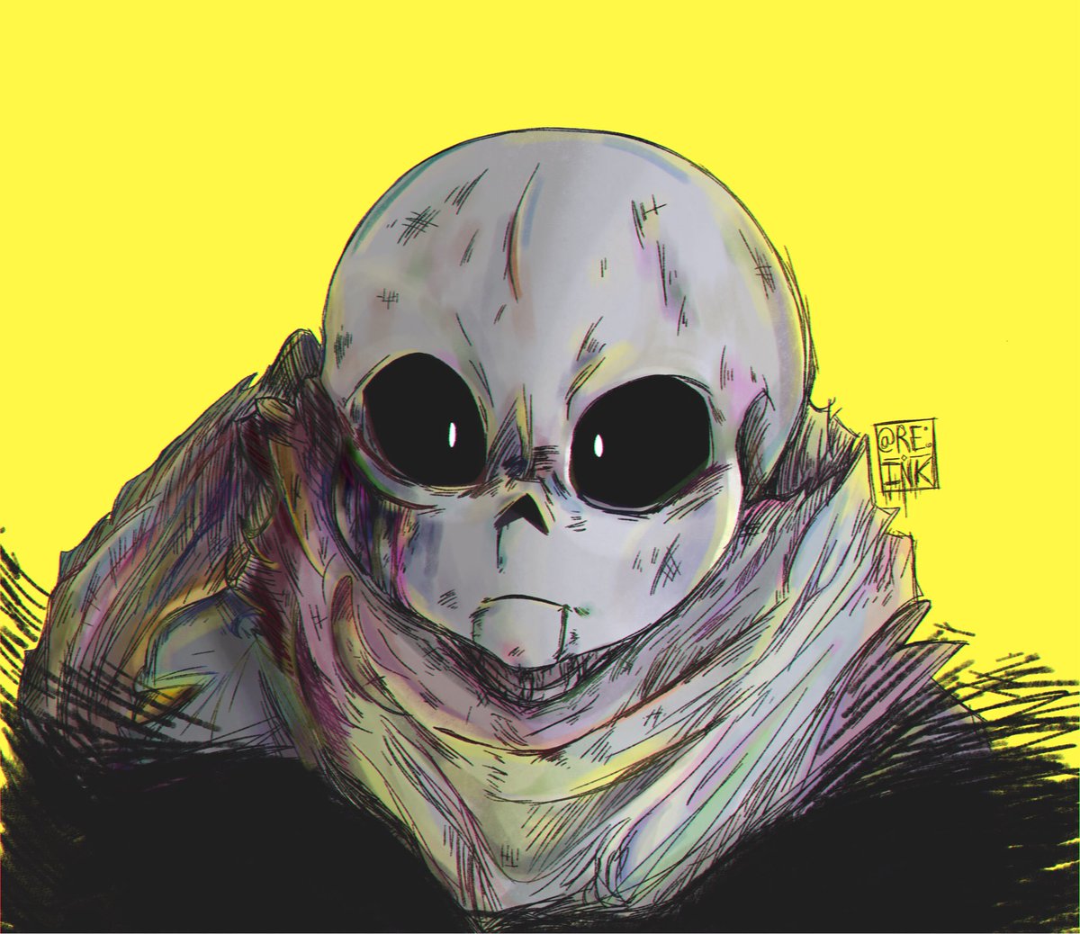 Ink Sans Fanart Scary