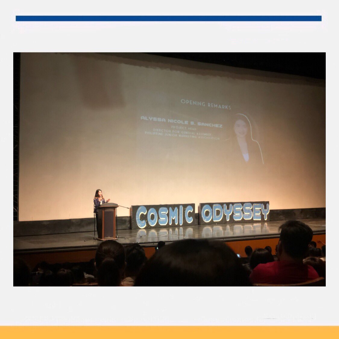 letranjma's tweet photo. Now Happening: “Cosmic Odyssey: Going beyond Marketing Horizons.”

AFP Theater, Camp Aguinaldo, Quezon City.

#PJMA_GA1819
#DivergingTowardsTheFuture
#LJMAdvanced https://t.co/xqNkPHXFSv