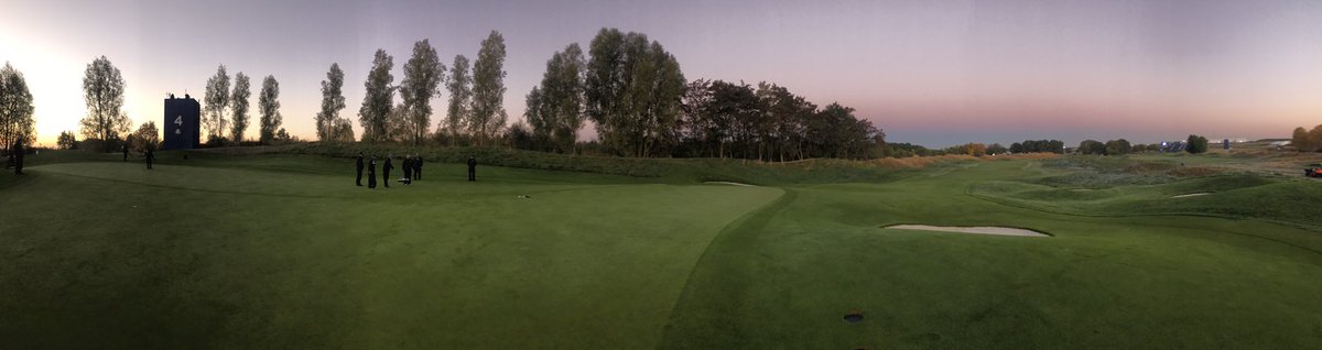 BriceTurf's tweet photo. Last set up #rydercup2018 https://t.co/xiN8a1fXGc