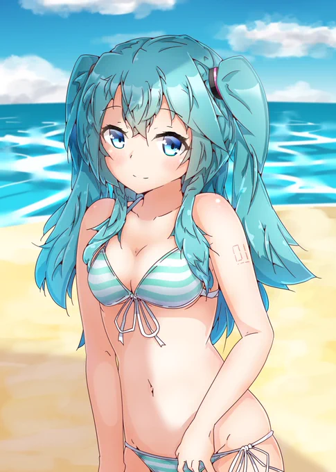 ツーサイドアップミクさん 