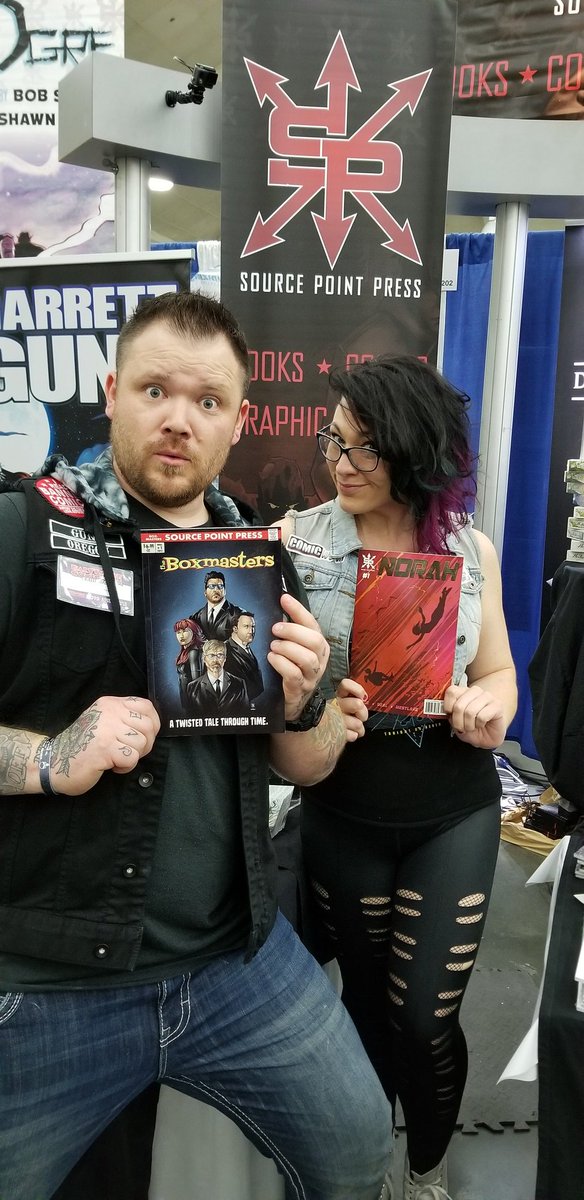 travisadork's tweet image. You can find @SourcePtPress at @baltimorecomics.

#BaltimoreComicCon #BCC2018 #comicbooks #geekyparent #writerslife