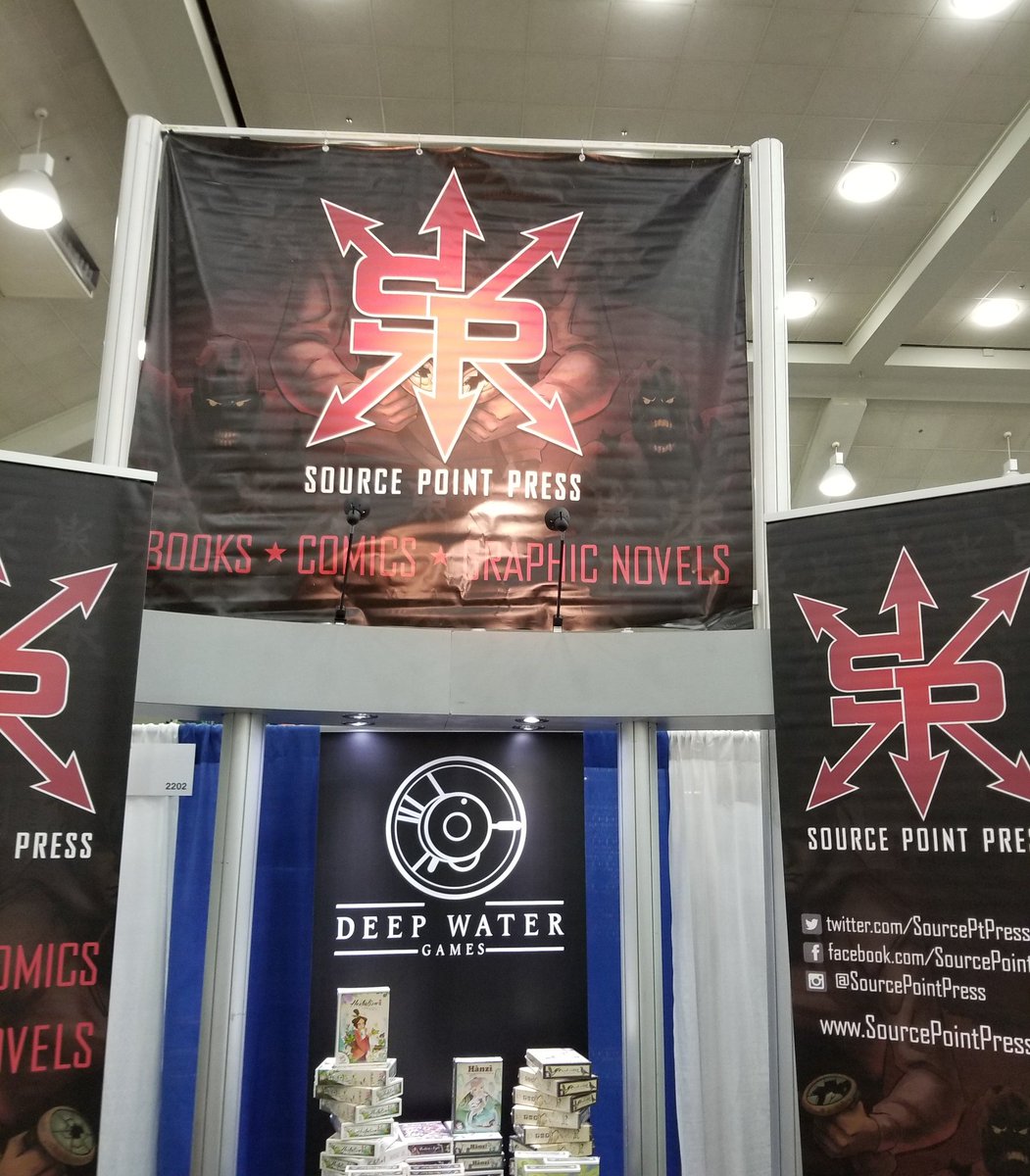 travisadork's tweet image. You can find @SourcePtPress at @baltimorecomics.

#BaltimoreComicCon #BCC2018 #comicbooks #geekyparent #writerslife
