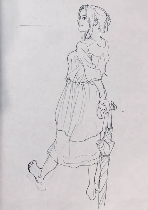 #四谷デッサン会 
アドバイスをいただいたので模索中 