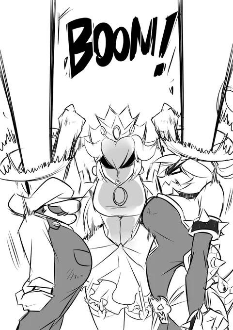 END #クッパ姫  #Bowsette 