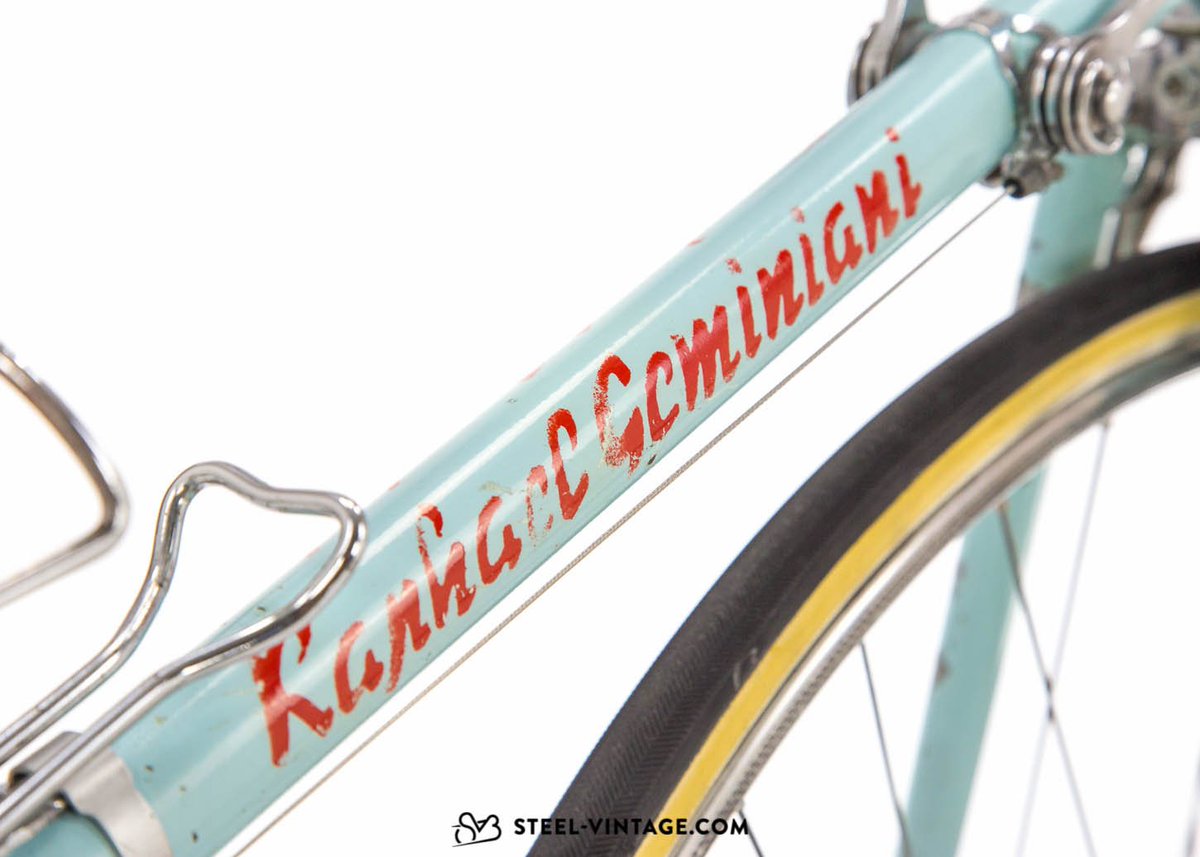 Steel_Vintage's tweet photo. Raphael Geminiani Rare Road Bike 1960s: https://t.co/30jWZdyyl0 #SVB #VintageBikes #RaphaelGeminiani https://t.co/ZhnjKTu24T